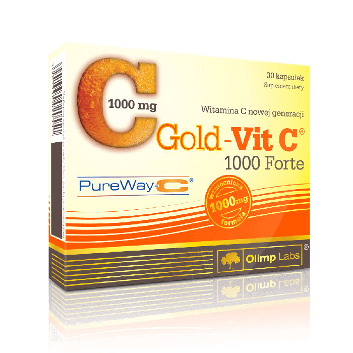 Вітаміни та мінерали Olimp Sport Nutrition Gold-Vit C 1000 Forte, 30 капсул