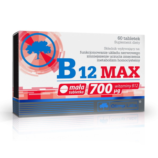 Вітаміни та мінерали Olimp Sport Nutrition B12 Max, 60 таблеток