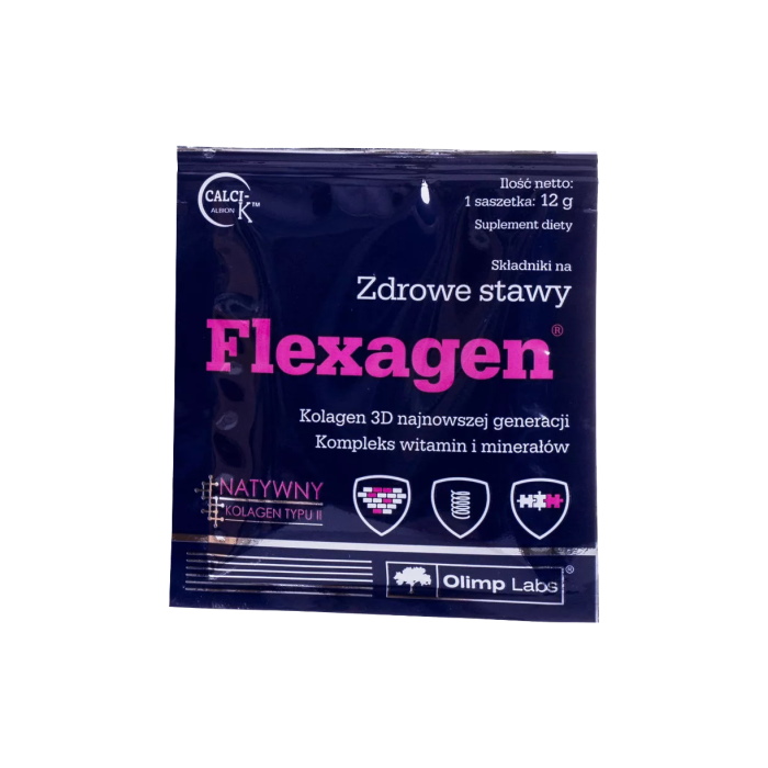 Препарат для суставов и связок Olimp Sport Nutrition Flexagen, 30 пакетиков. Фото 2