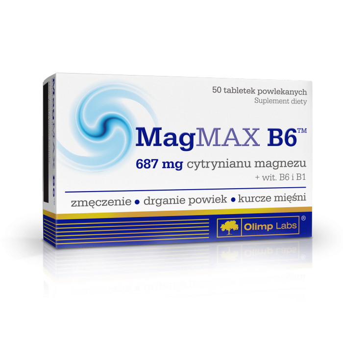 Витамины и минералы Olimp Sport Nutrition Mag MAX B6, 50 таблеток
