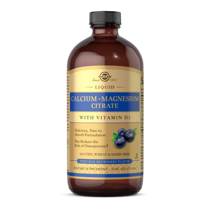 Вітаміни та мінерали Solgar Calcium Magnesium Citrate with Vitamin D3 Liquid, 473 мл. Фото 3