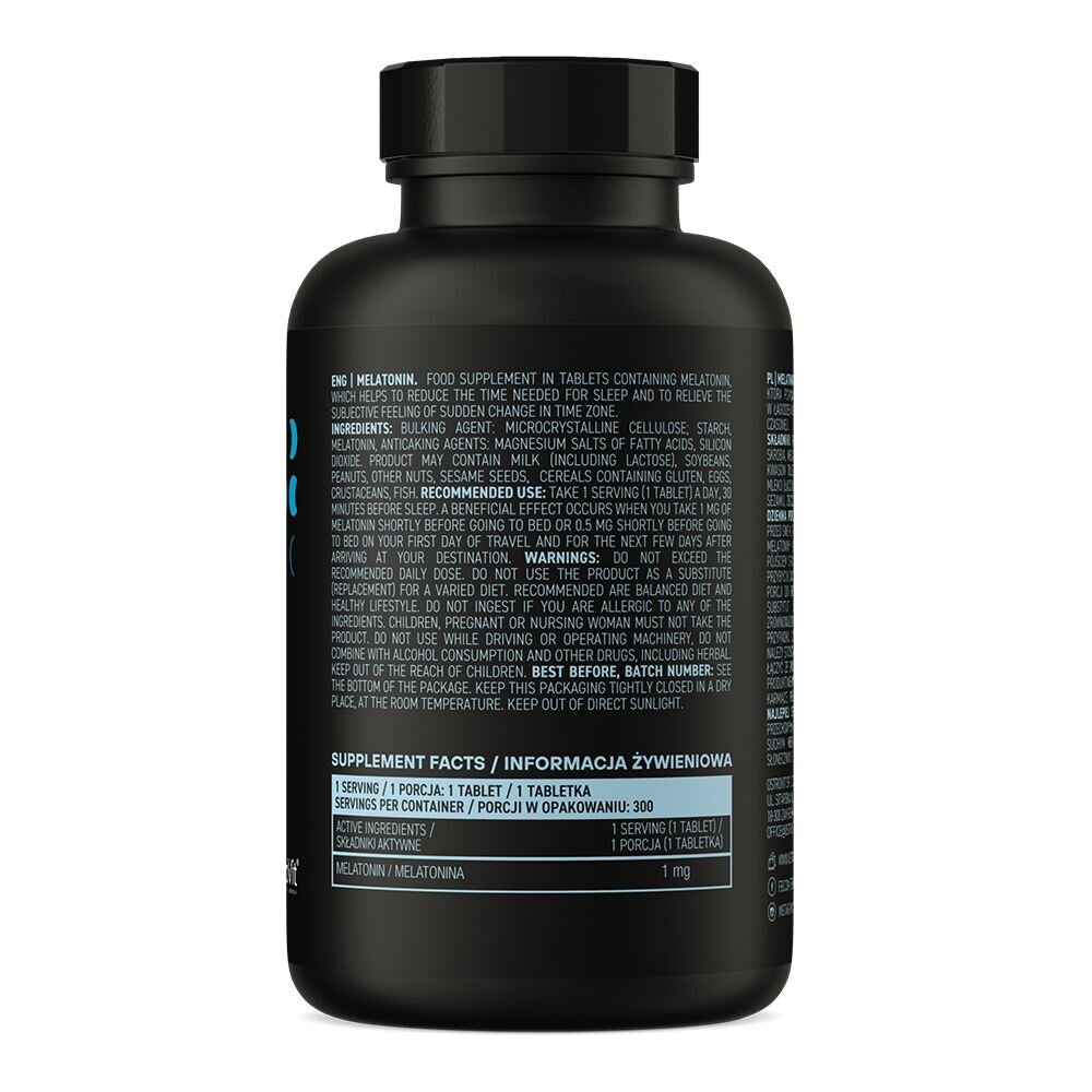 Натуральная добавка OstroVit Keep Sleep Melatonin, 300 таблеток. Фото 2