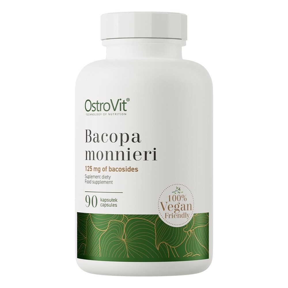 Натуральна добавка OstroVit Vege Bacopa Monnieri, 90 вегакапсул