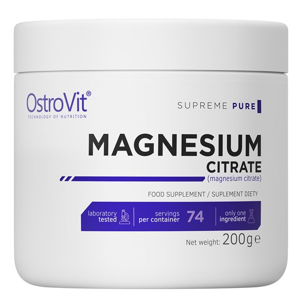 Витамины и минералы OstroVit Magnesium Citrate, 200 грамм