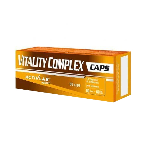 Вітаміни та мінерали ActivLab Vitality Complex, 60 капсул