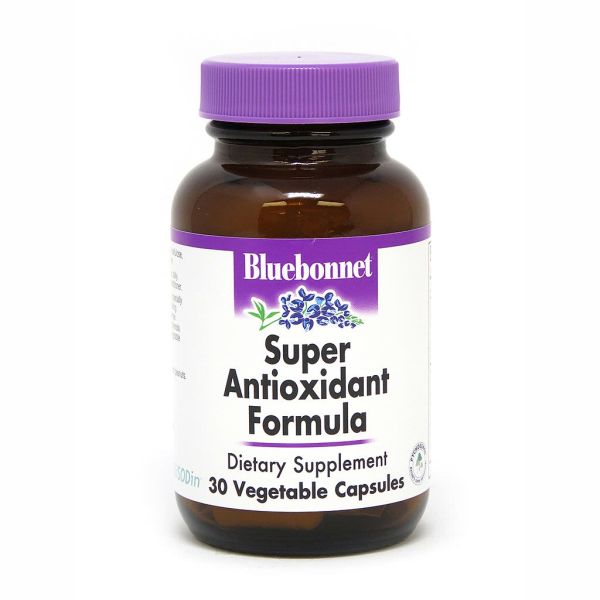 Витамины и минералы Bluebonnet Nutrition Super Antioxidant Formula, 30 вегакапсул