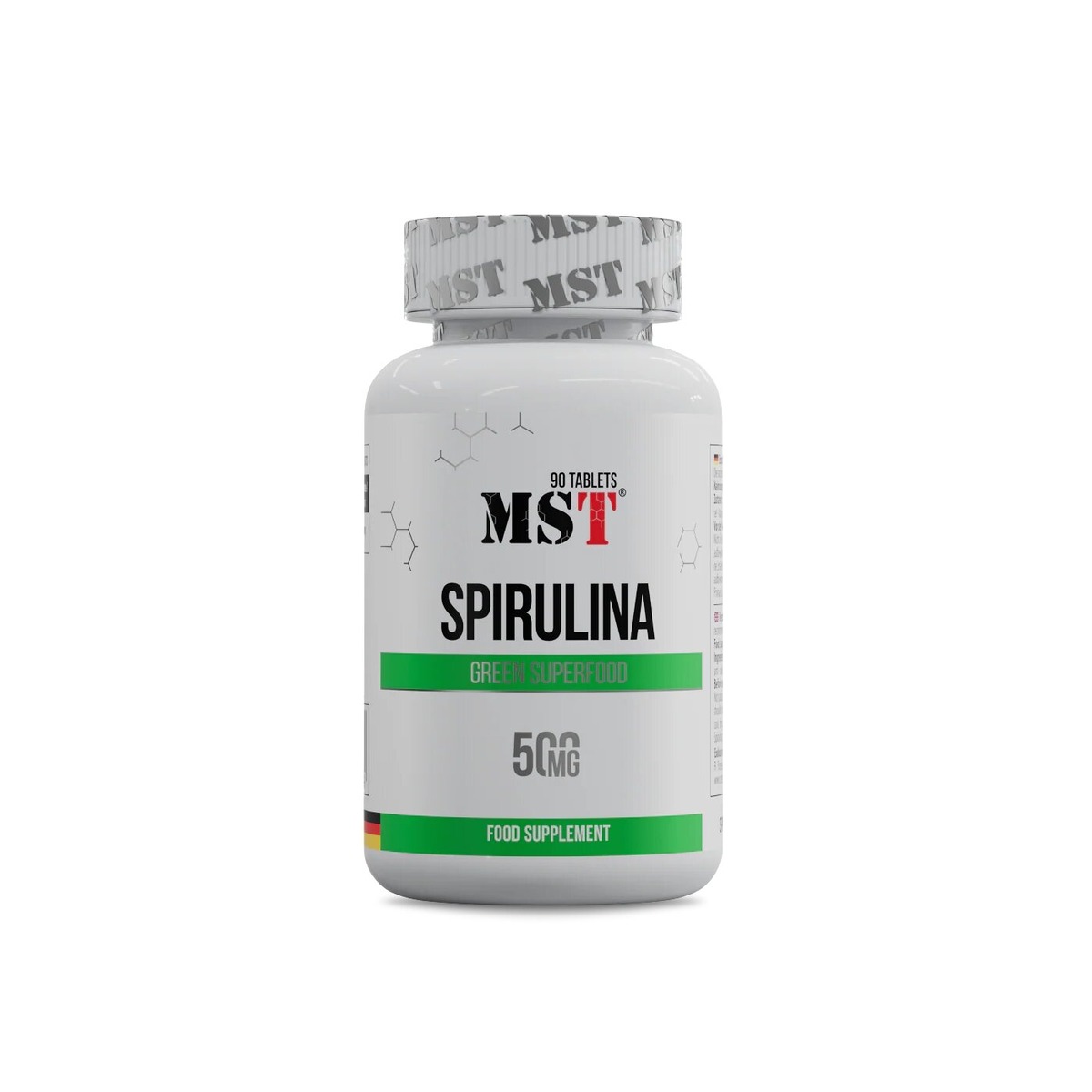 Спіруліна MST Nutrition Spirulina, 90 таблеток