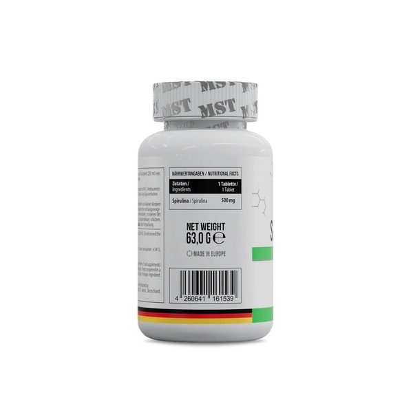 Спіруліна MST Nutrition Spirulina, 90 таблеток. Фото 3