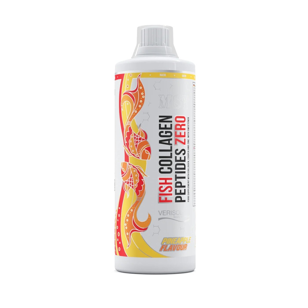 Препарат для суглобів і зв'язок MST Nutrition Fish Collagen Peptides Zero, 1 л. Фото 2