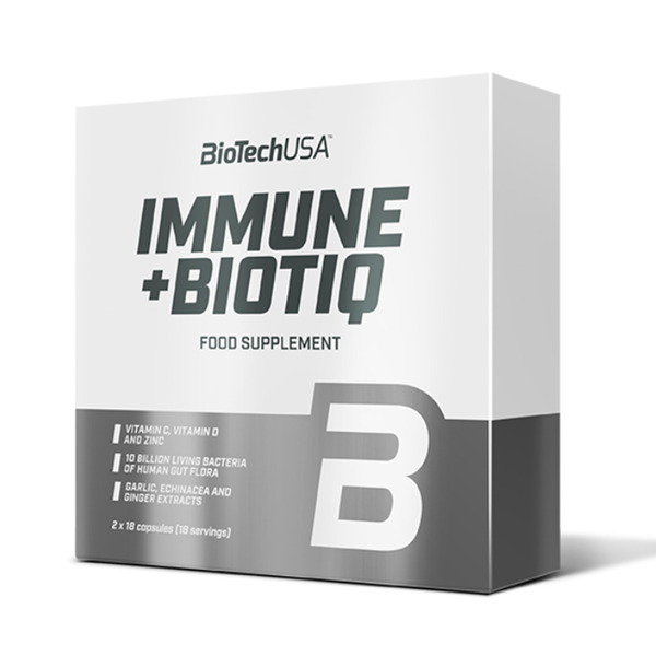 Натуральна добавка BioTech Immun + Biotiq, 36 капсул