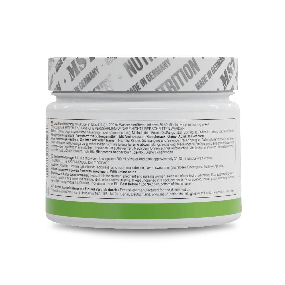 Амінокислота MST Nutrition Amino Pump, 300 грам. Фото 3