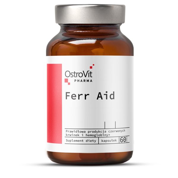Вітаміни та мінерали OstroVit Queen Fit Ferr Aid, 60 капсул