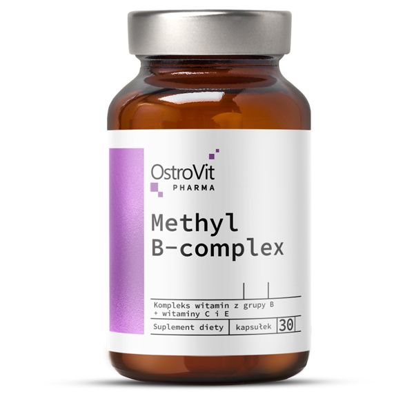 Вітаміни та мінерали OstroVit Queen Fit Methyl B-Complex, 30 капсул