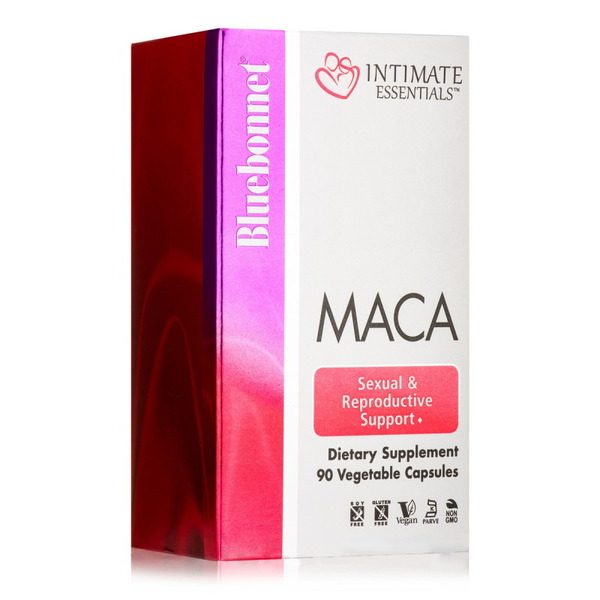 Натуральна добавка Bluebonnet Nutrition Maca, 90 вегакапсул