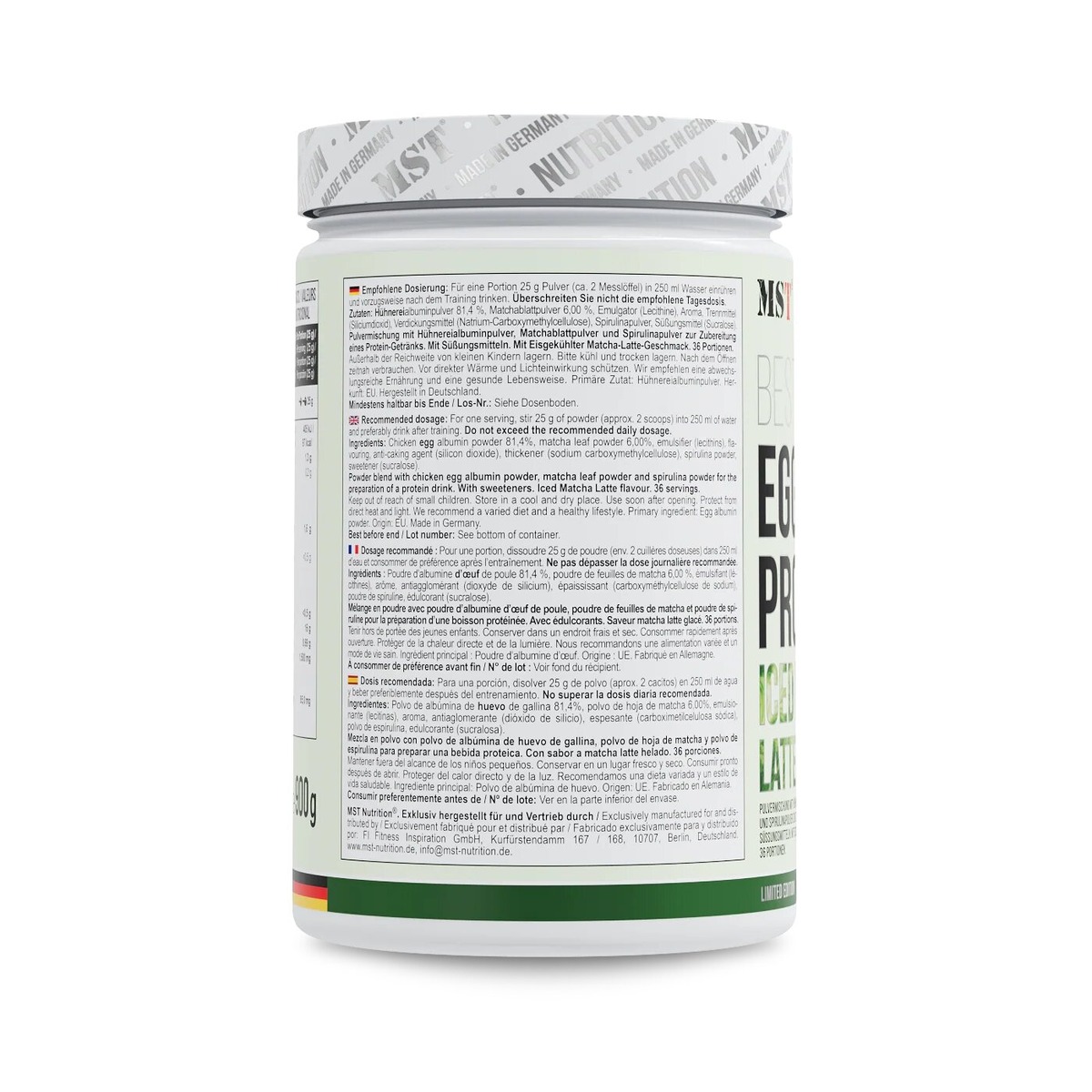 Протеїн MST Nutrition Best Egg Protein, 900 грам. Фото 16