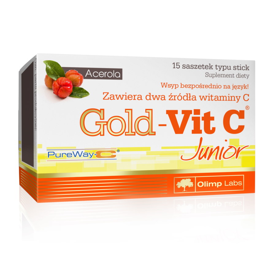 Витамины и минералы Olimp Sport Nutrition Gold-Vit C Junior, 15 пакетиков