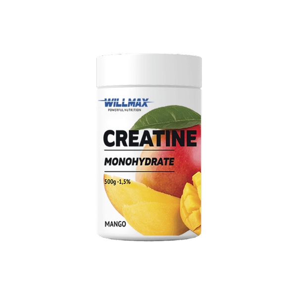 Креатин Willmax Creatine Monohydrate, 500 грам. Фото 7