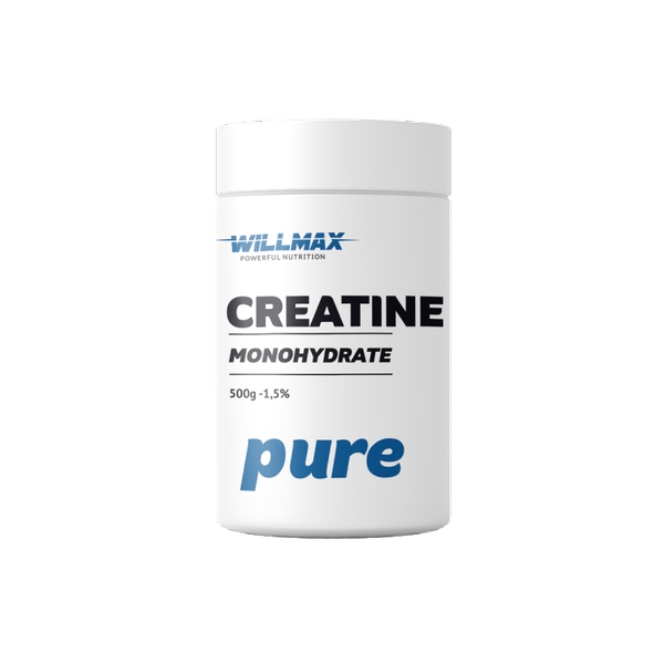 Креатин Willmax Creatine Monohydrate, 500 грам. Фото 8