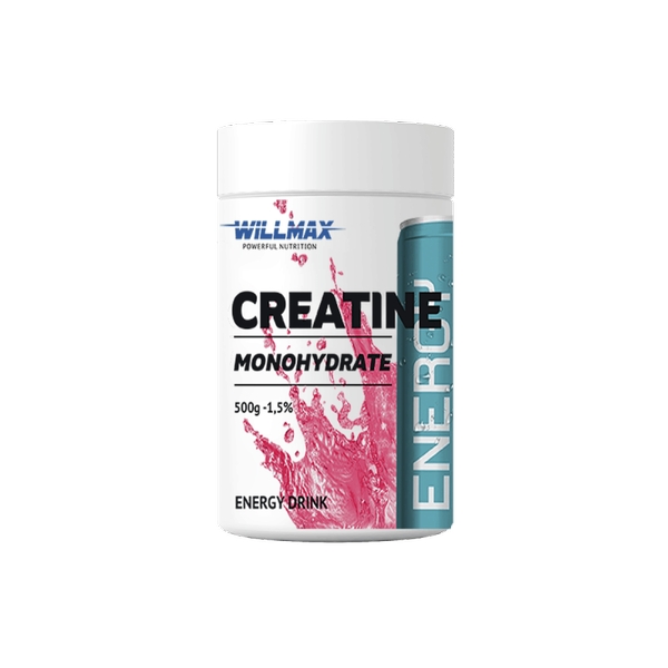 Креатин Willmax Creatine Monohydrate, 500 грам. Фото 9