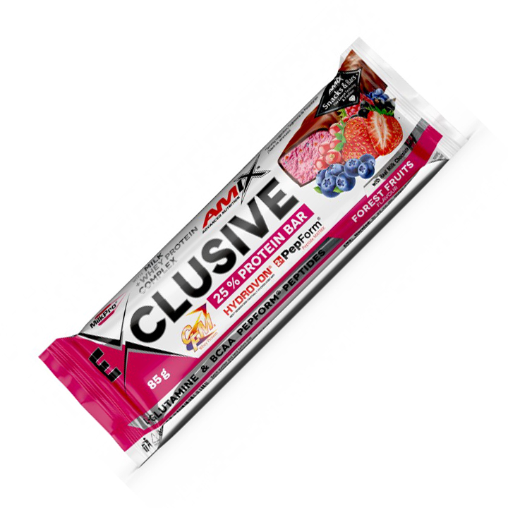 Батончик AMIX Exclusive Protein Bar, 85 грам. Фото 6
