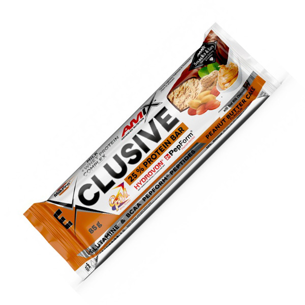 Батончик AMIX Exclusive Protein Bar, 85 грам. Фото 8