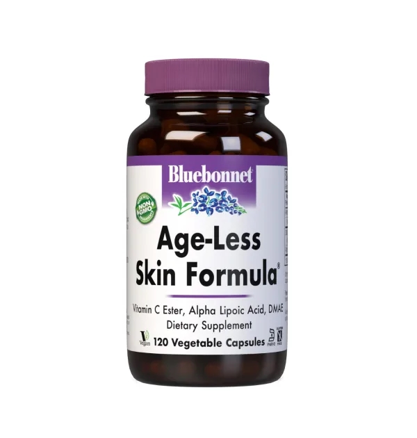 Вітаміни та мінерали Bluebonnet Nutrition Age-Less Skin Formula, 120 вегакапсул