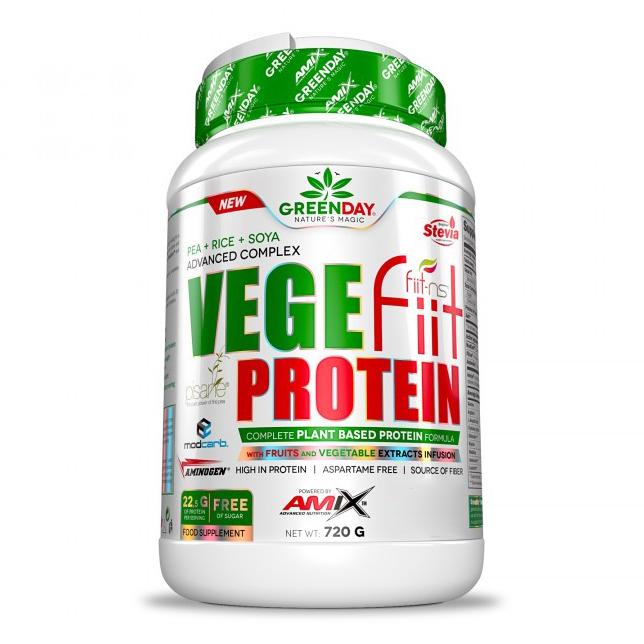 Протеин AMIX GreenDay Vege-Fiit Protein, 720 грамм