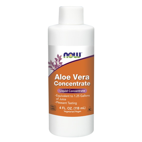 Натуральна добавка NOW Aloe Vera Concentrate, 118 мл
