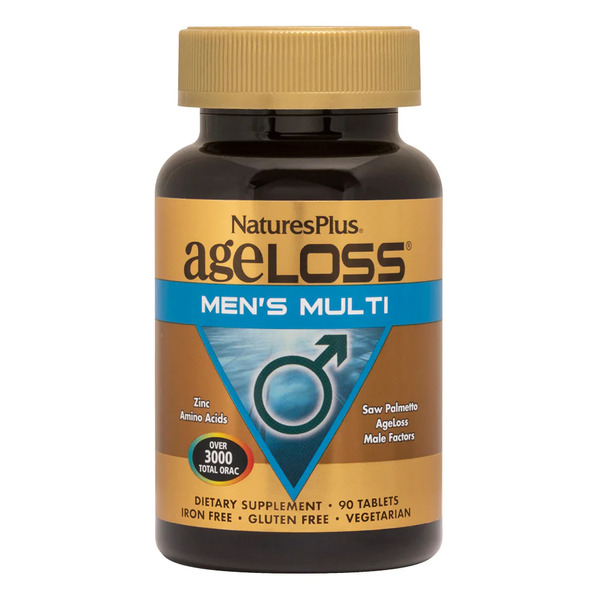 Витамины и минералы Natures Plus Age-Less Mens Multi, 90 таблеток