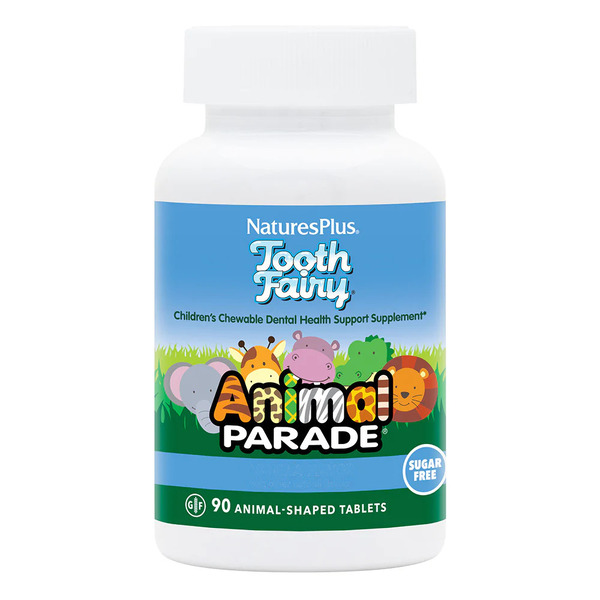 Витамины и минералы Natures Plus Animal Parade Children's Tooth Fairy, 90 жевательных таблеток