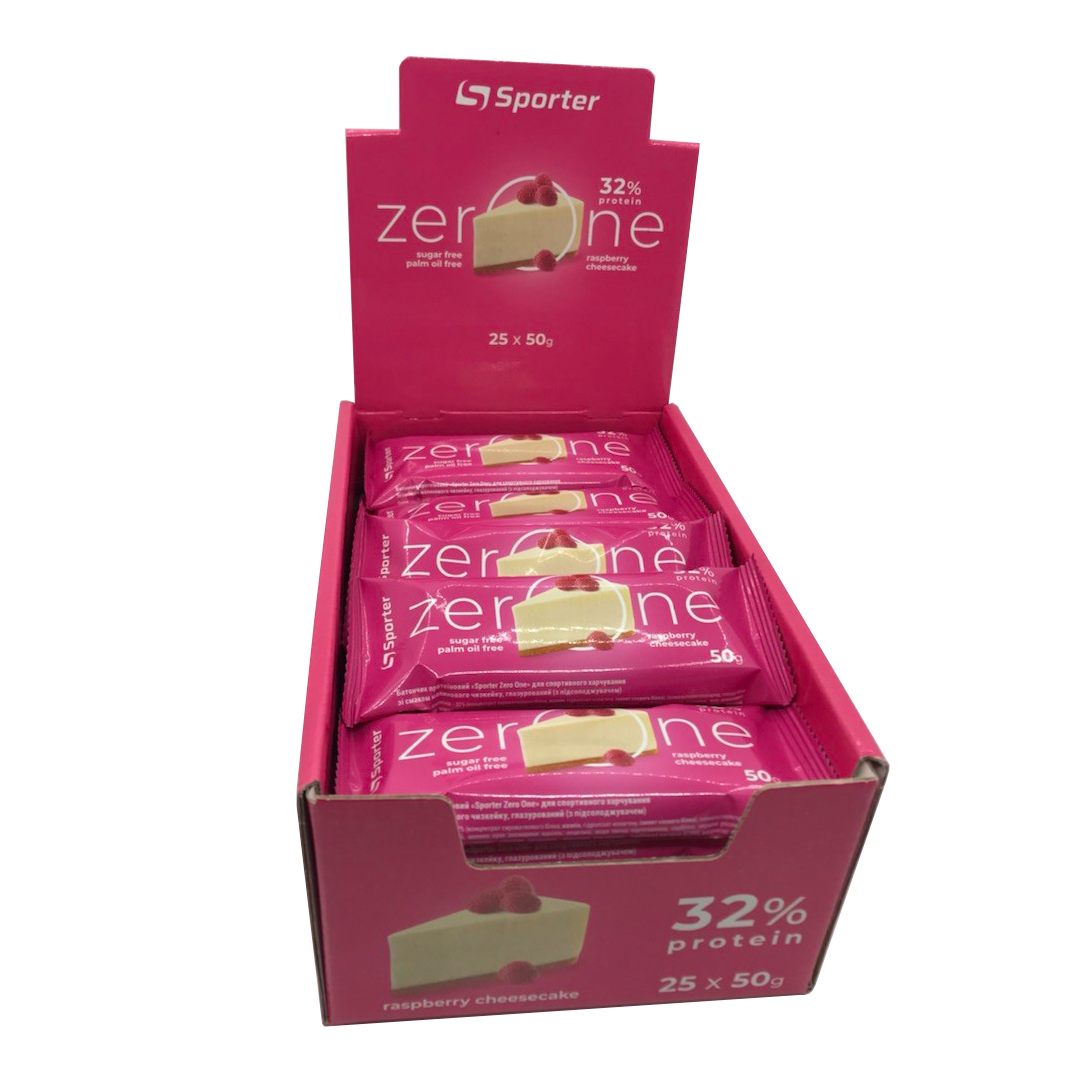 Батончик Sporter Zero One, 25*50 грам