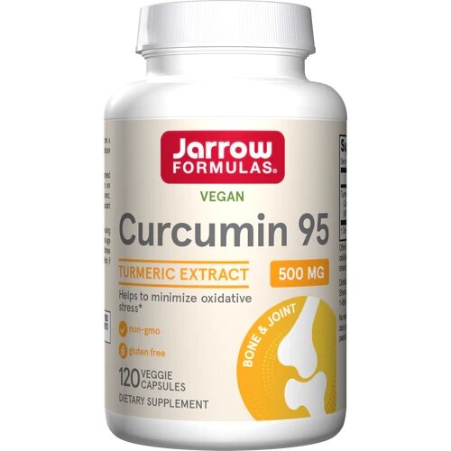 Натуральна добавка Jarrow Formulas Curcumin 95 500 mg, 120 вегакапсул