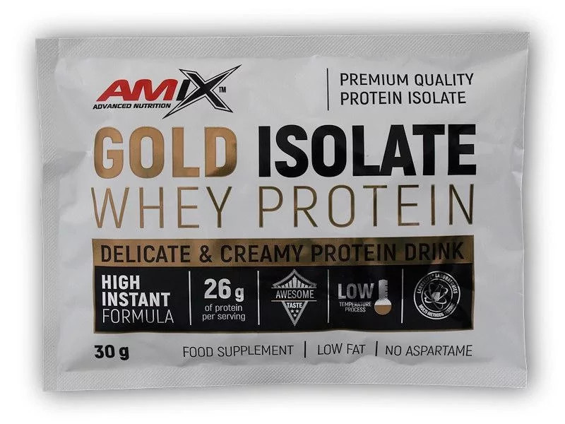 Протеин AMIX Gold Whey Protein Isolate, 30 грамм
