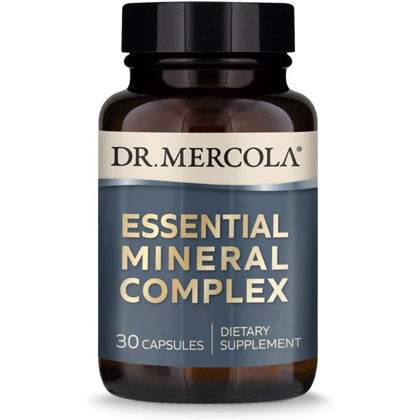 Витамины и минералы Dr. Mercola Essential Mineral Complex, 30 капсул