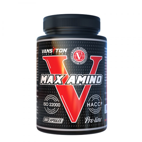 Амінокислота Vansiton Max Amino, 300 капсул