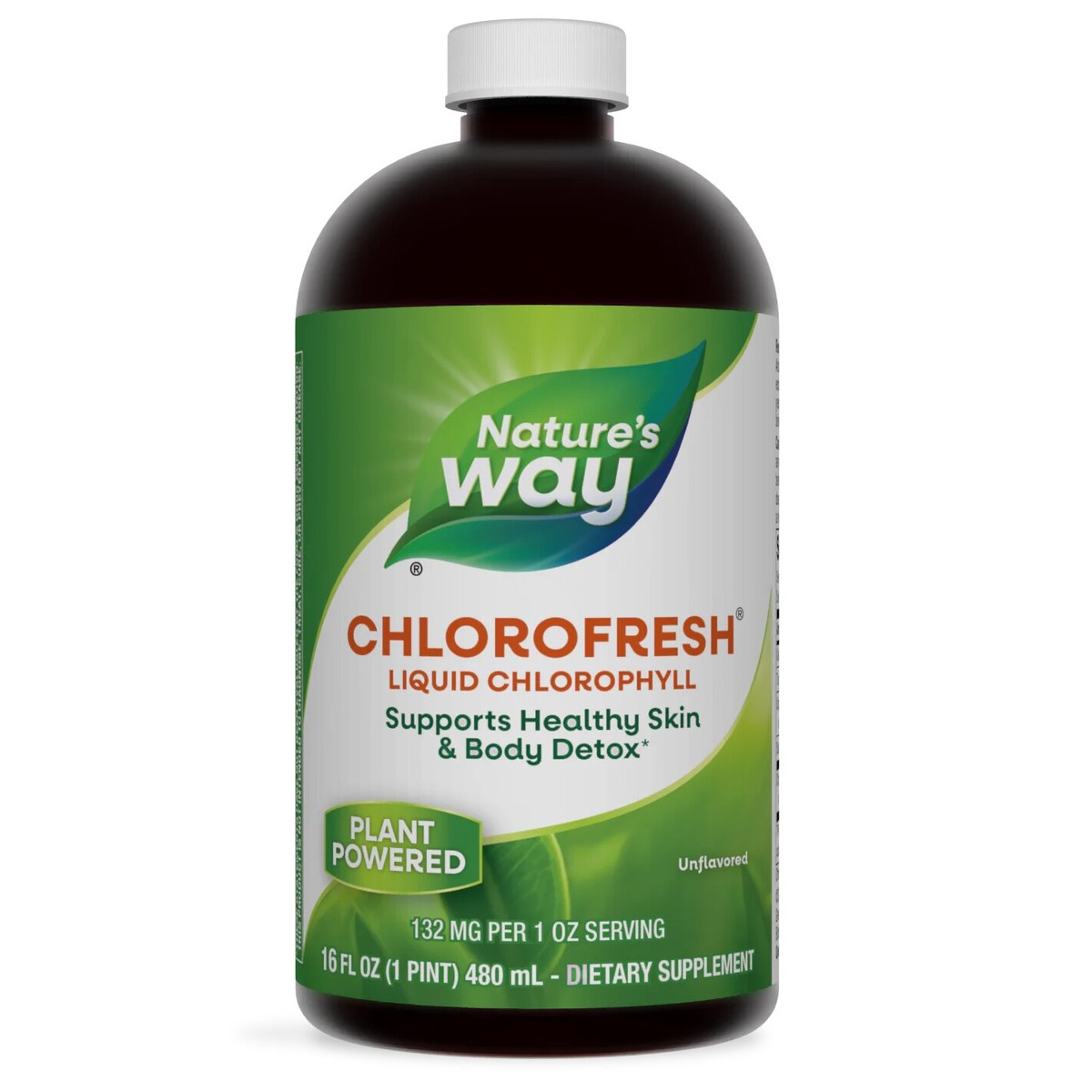 Натуральна добавка Nature's Way Chlorofresh Liquid, 473 мл м'ята
