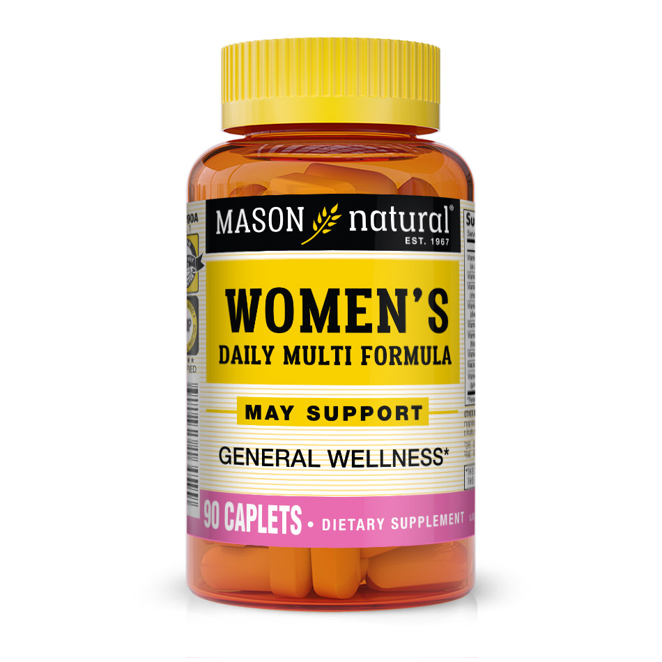 Вітаміни та мінерали Mason Natural Women's Daily Multi Formula, 90 каплет
