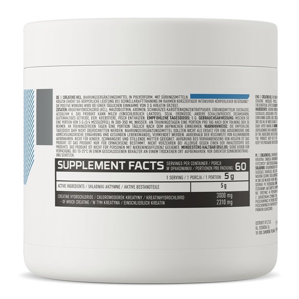 Креатин OstroVit Creatine HCL, 300 грам. Фото 2