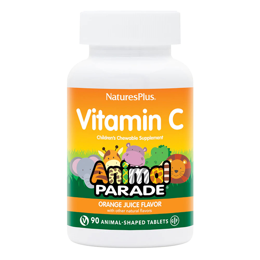 Витамины и минералы Natures Plus Animal Parade Vitamin C, 90 жевательных таблеток