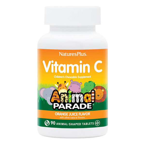 Витамины и минералы Natures Plus Animal Parade Vitamin C, 90 жевательных таблеток