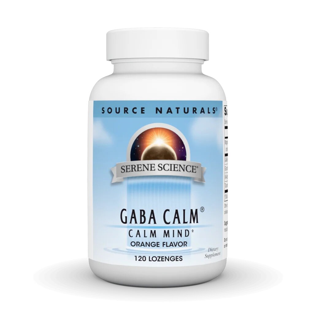 Аминокислота Source Naturals Serene Science GABA Calm, 120 леденцов