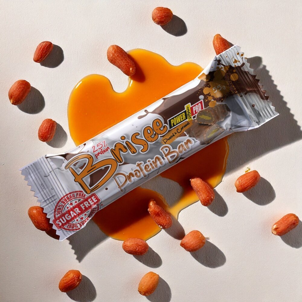 Батончик Power Pro Brisee Protein Bar Sugar Free, 55 грам