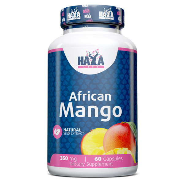 Натуральна добавка Haya Labs African Mango 350 mg, 60 капсул