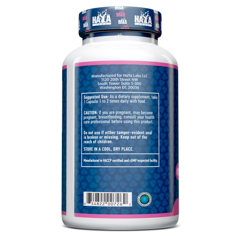 Натуральна добавка Haya Labs Co-Q10 100 mg High Potency, 60 капсул. Фото 2