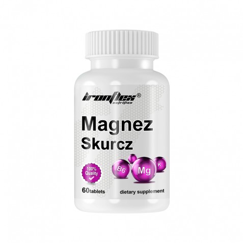 Комплекс магнію та цинку IronFlex Magnez Skurcz, 60 таблеток