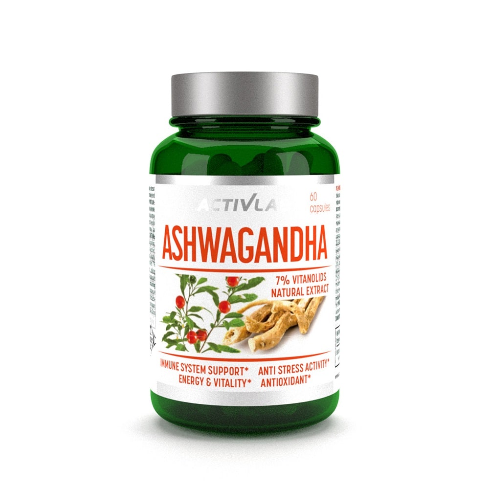 Натуральная добавка ActivLab Ashwagandha, 60 капсул