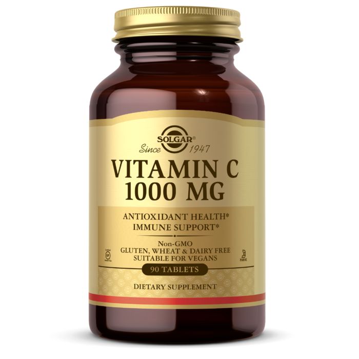 Витамины и минералы Solgar Vitamin C 1000 mg, 90 таблеток