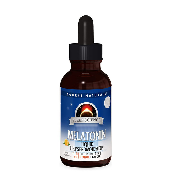 Натуральна добавка Source Naturals Sleep Science Melatonin, 59 мл