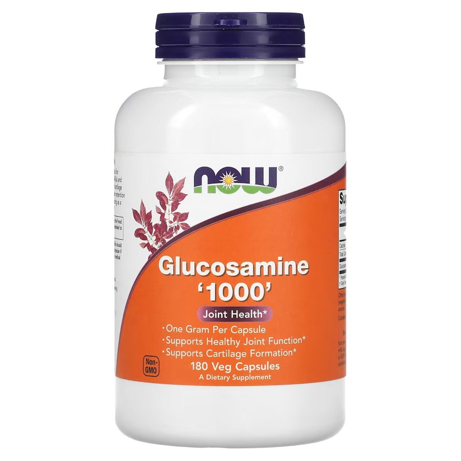 Препарат для суглобів і зв'язок NOW Glucosamine 1000 mg, 180 вегакапсул