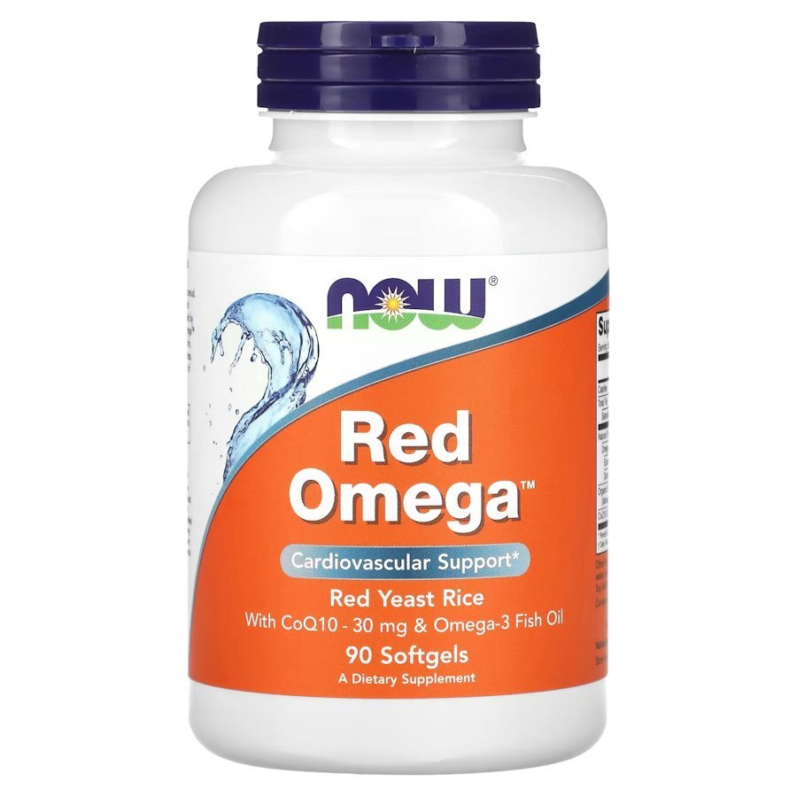 Жирні кислоти NOW Red Omega, 90 капсул